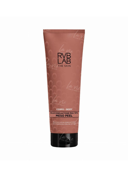 RVB LAB The Skin - Meso Peel Skin renewing peeling scrub Cukrowy Peeling kwasowy 2w1 250 ml