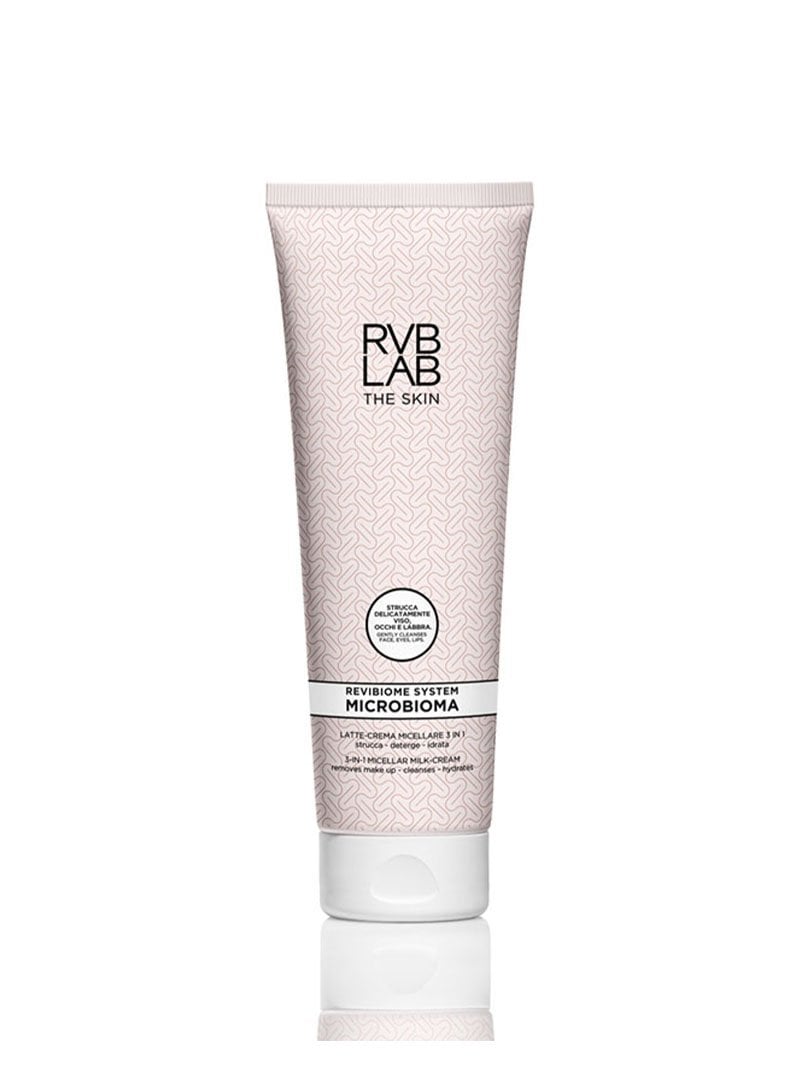 RVB LAB The Skin - Microbioma Micellar milk-cream removes makeup - cleanses - hydrates Kremowe Mleczko 3w1 do demakijażu 250 ml