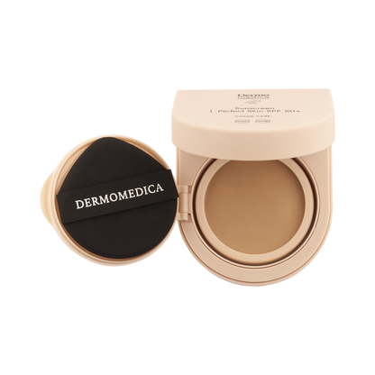 Dermomedica - Sunscreen Perfect Skin Fotoprotekcja, pielęgnacja i wyrównanie kolorytu w jednym kompakcie SPF 50 9,3 g