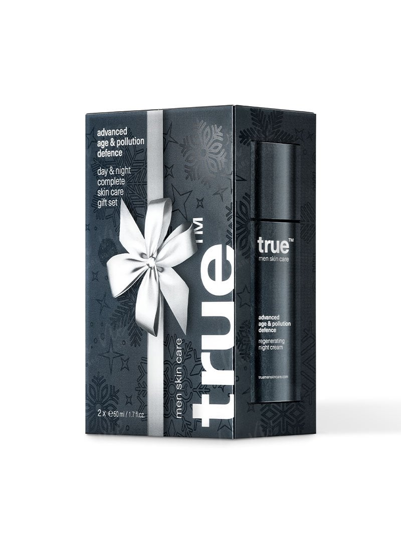 True True - Day & night complete skin care set Zestaw Nawilżający krem na dzień oraz regenerujący krem na noc 2x 50 ml