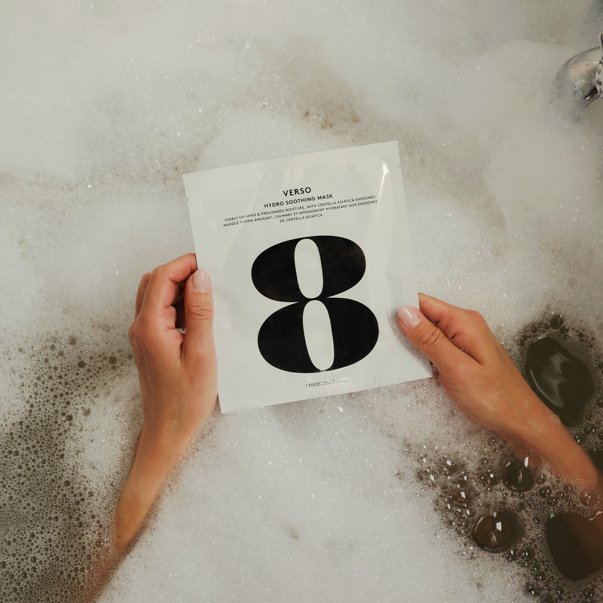 Verso - Hydro Soothing Mask Single Nawilżająca hydrożelowa maska do twarzy z egzosomami Centella Asiatica 1 szt