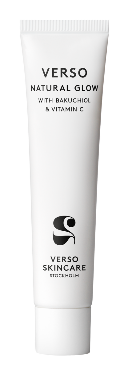 Verso - Natural Glow Bakuchiol Rozświetlający krem do twarzy na dzień z witaminą C i Bakuchiolem 40 ml