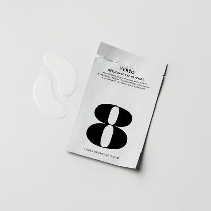 Verso - Retinoate Eye Patches Single Odmładzające i rozjaśniające hydrożelowe płatki pod oczy z NEAR 1 i egzosomami 1 para