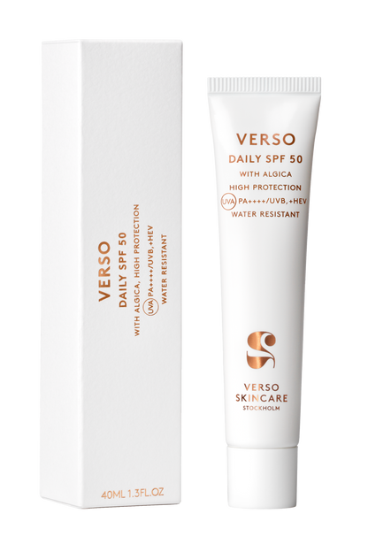 Verso - Daily SPF 50 with Algica Codzienny krem ochronny SPF 50 40ml