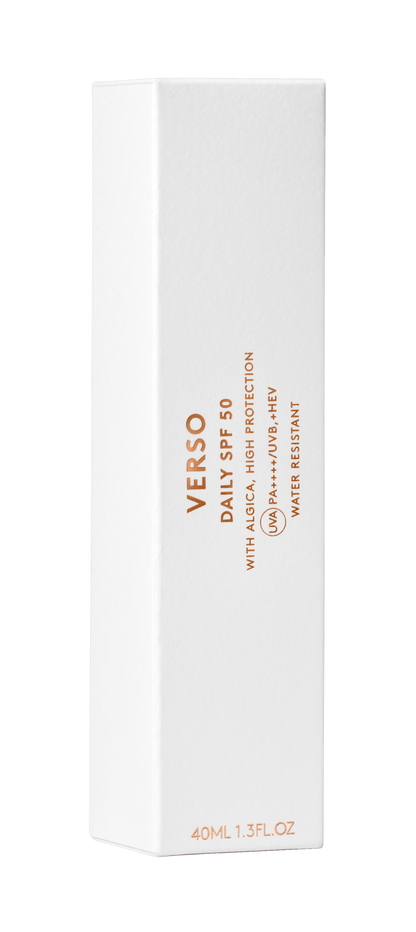 Verso - Daily SPF 50 with Algica Codzienny krem ochronny SPF 50 40ml