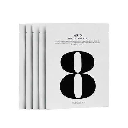 Verso - Hydro Soothing Mask 5 Pcs Nawilżająca hydrożelowa maska do twarzy z egzosomami Centella Asiatica 5 szt