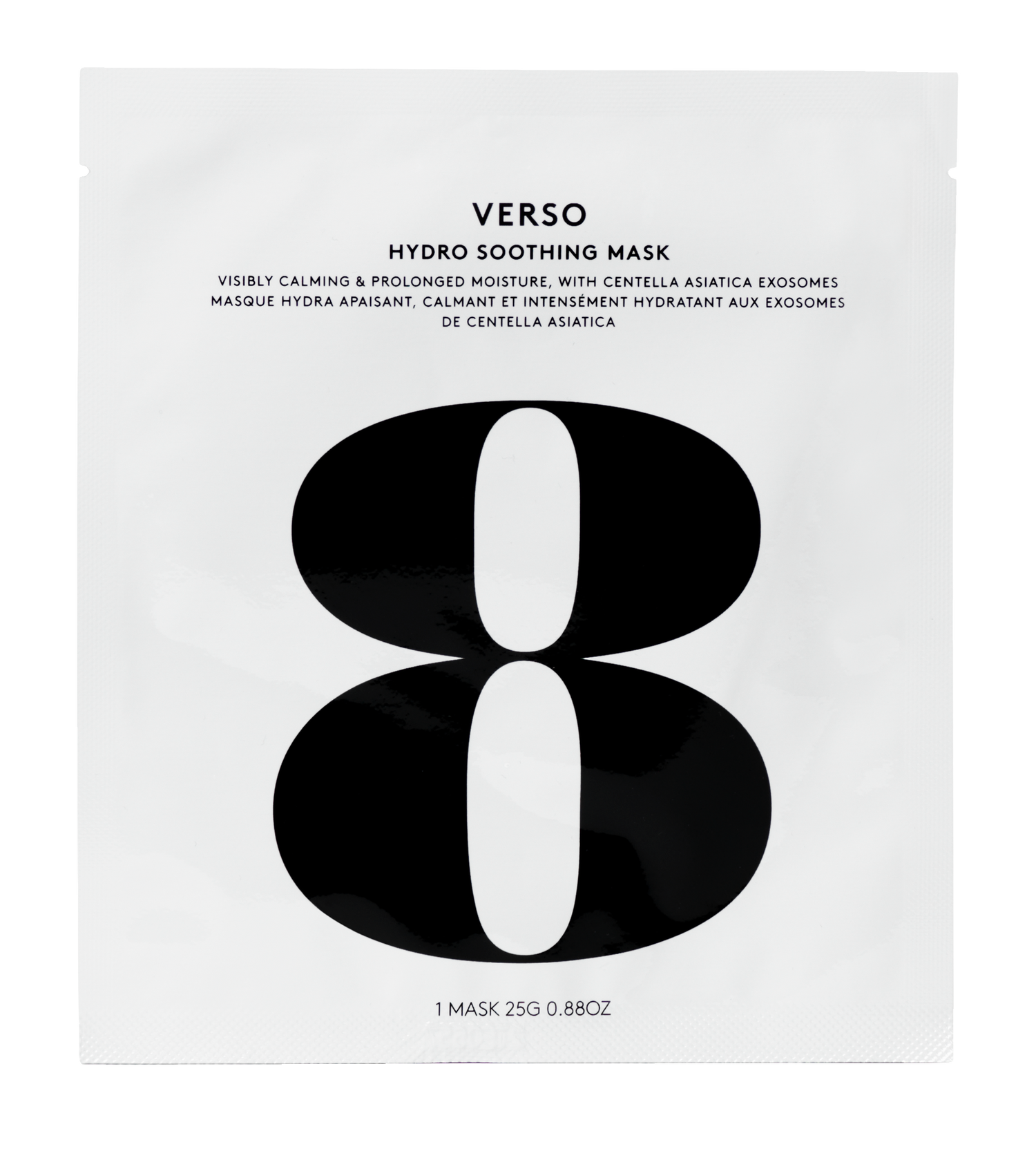 Verso - Hydro Soothing Mask Single Nawilżająca hydrożelowa maska do twarzy z egzosomami Centella Asiatica 1 szt