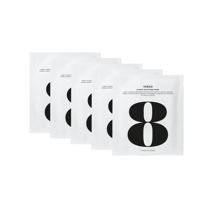 Verso - Hydro Soothing Mask 5 Pcs Nawilżająca hydrożelowa maska do twarzy z egzosomami Centella Asiatica 5 szt