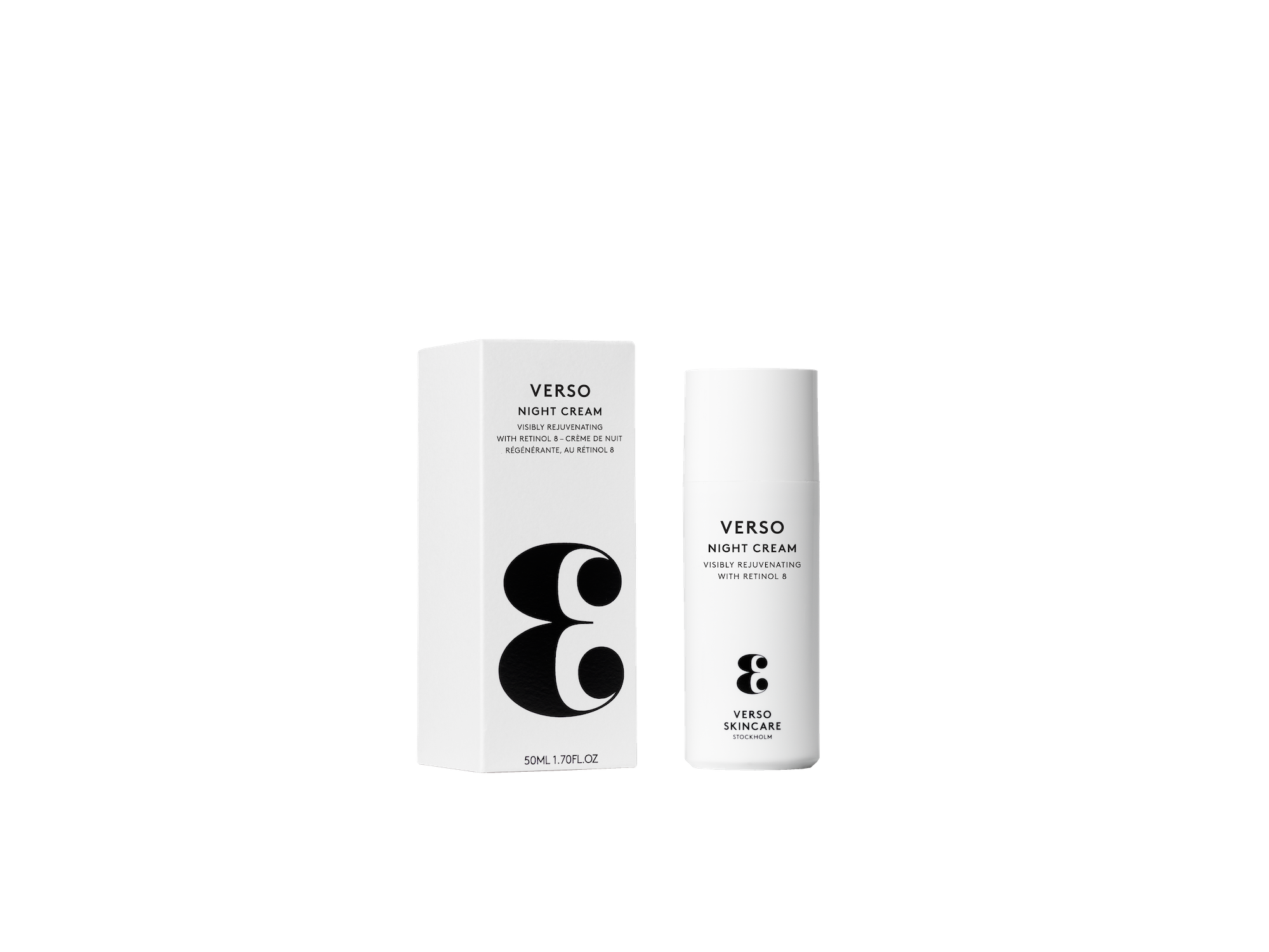 Verso - Night Cream Visibly Rejuvenating Retinol 8 Odmładzający krem na noc z Retinol 8 50 ml