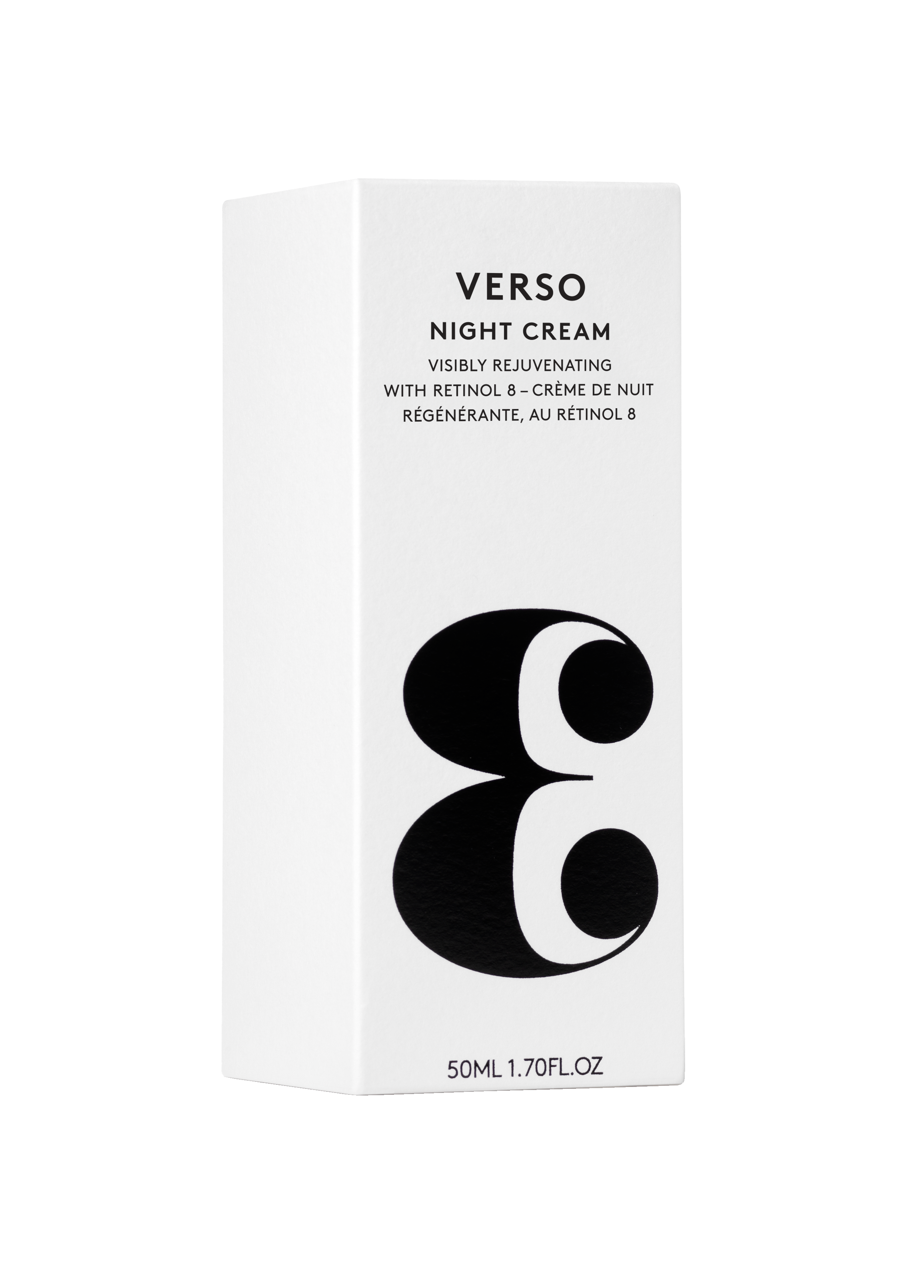 Verso - Night Cream Visibly Rejuvenating Retinol 8 Odmładzający krem na noc z Retinol 8 50 ml