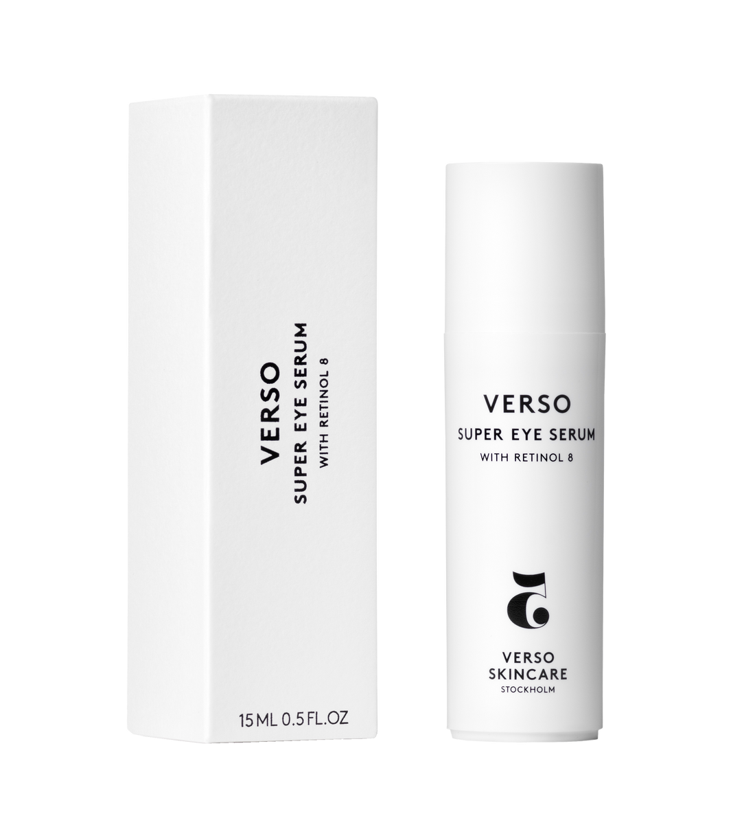 Verso - Super Eye Serum Retinol 8 Serum odmładzające pod oczy Retinol 8 i peptydami 15 ml