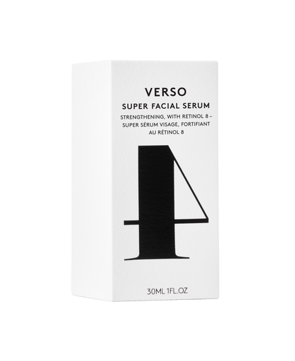 Verso - Super Facial Serum Strengthening Retinol 8 Serum intensywnie odmładzające i wzmacniające skórę z Retinol 8 i peptydami 30 ml