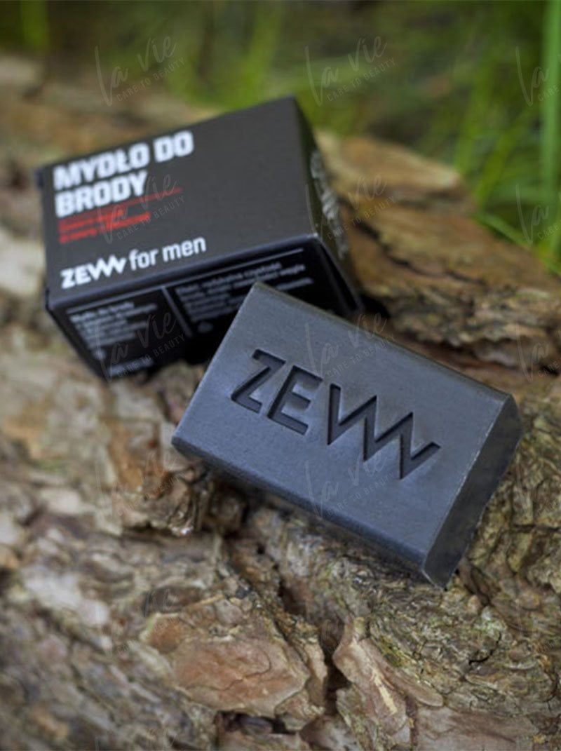 ZEW for Men ZEW for Men - Mydło do brody z węglem drzewnym
