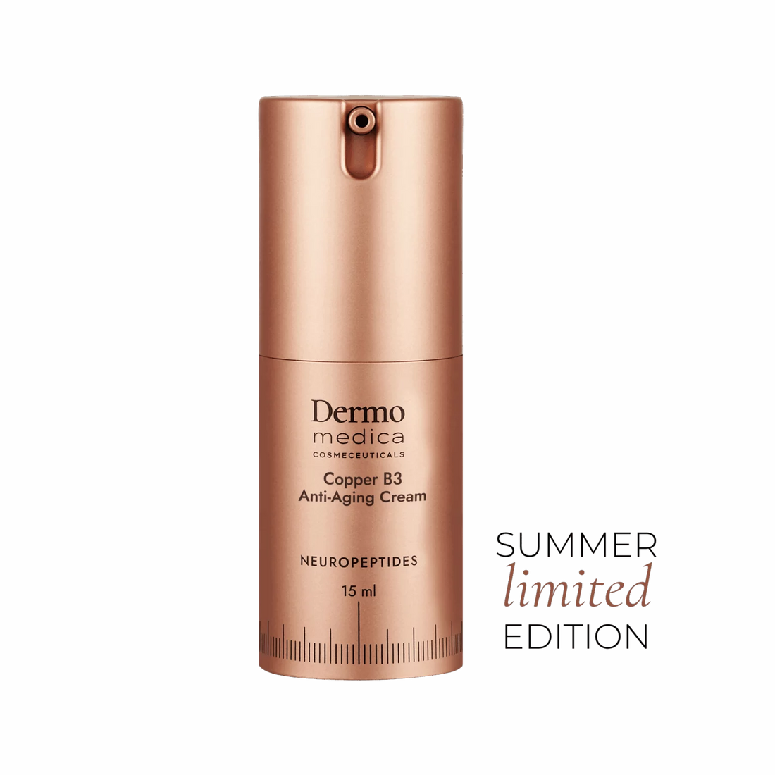 Dermomedica - Copper B3 Anti-Aging Cream Luksusowy krem z peptydami miedziowymi, niacynamidem i skwalanem 15 ml