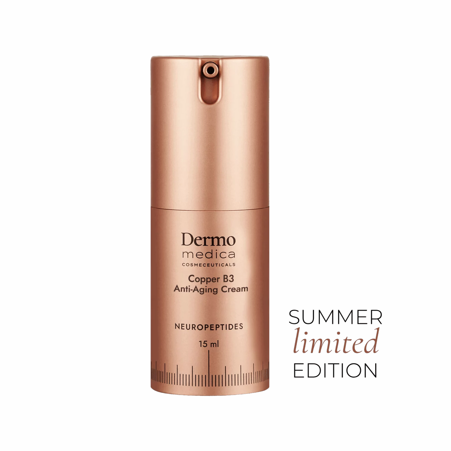 Dermomedica - Copper B3 Anti-Aging Cream Luksusowy krem z peptydami miedziowymi, niacynamidem i skwalanem 15 ml