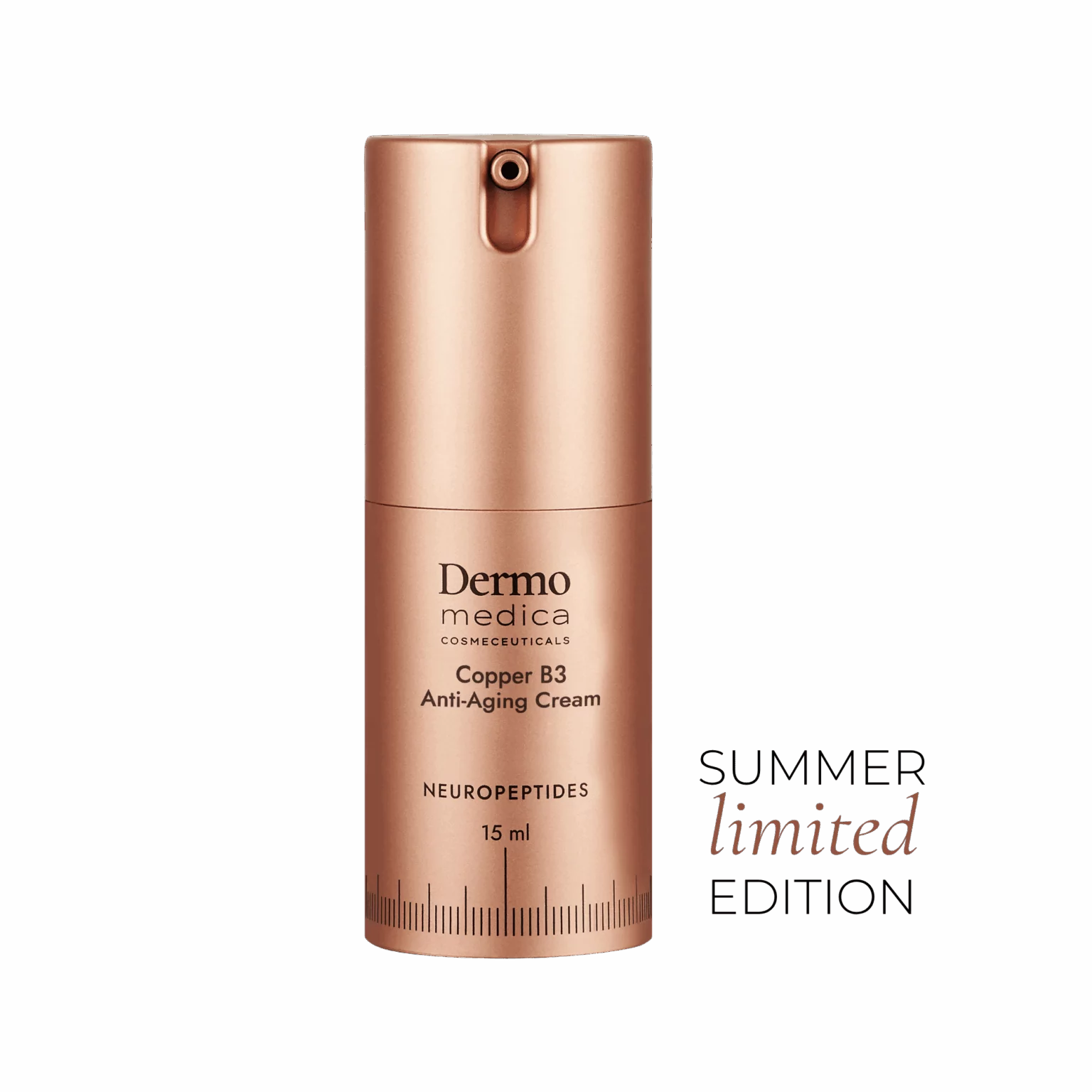 Dermomedica - Copper B3 Anti-Aging Cream Luksusowy krem z peptydami miedziowymi, niacynamidem i skwalanem 15 ml