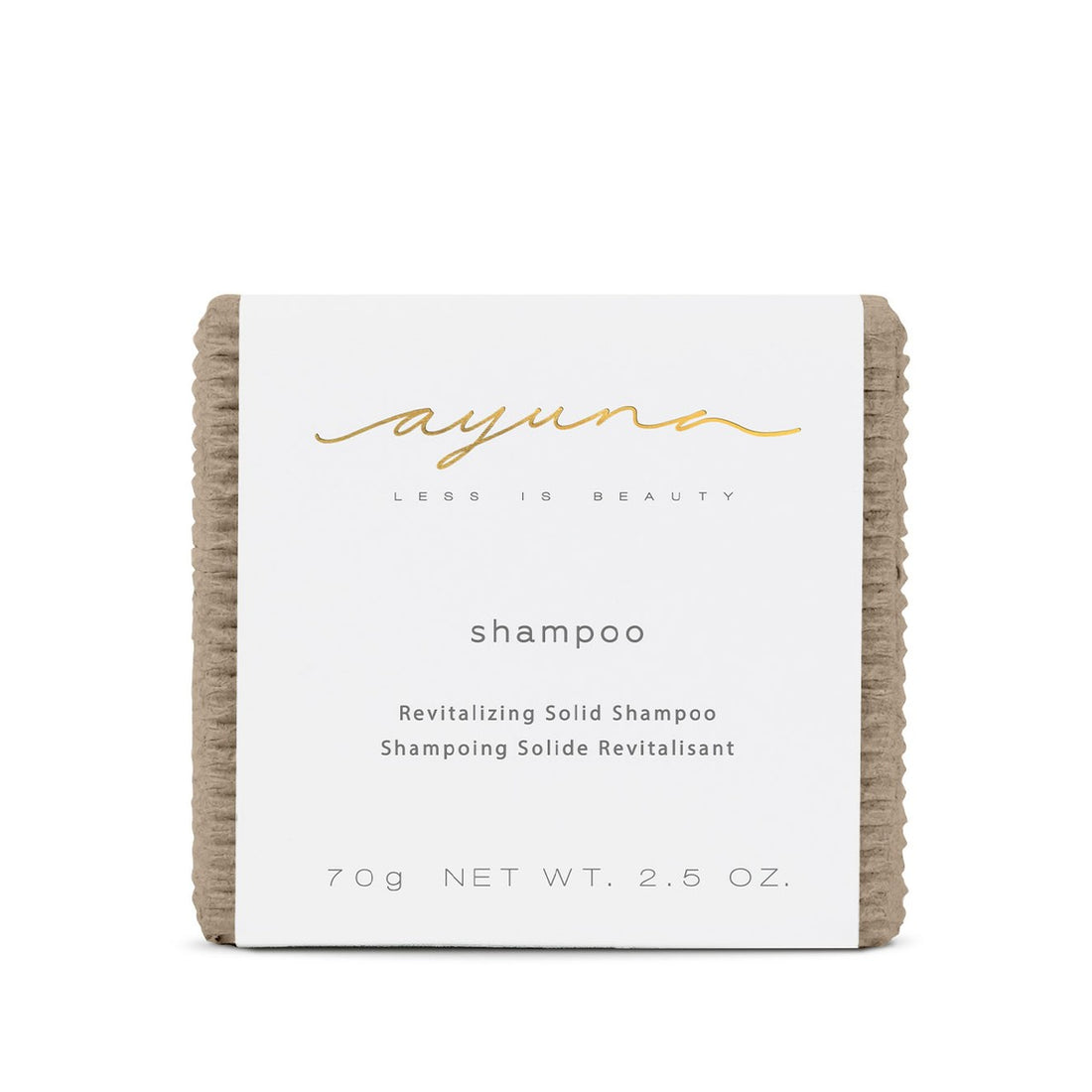 Ayuna - SHAMPOO Revitalizing Solid Shampoo Rewitalizujący szampon w kostce 70 g