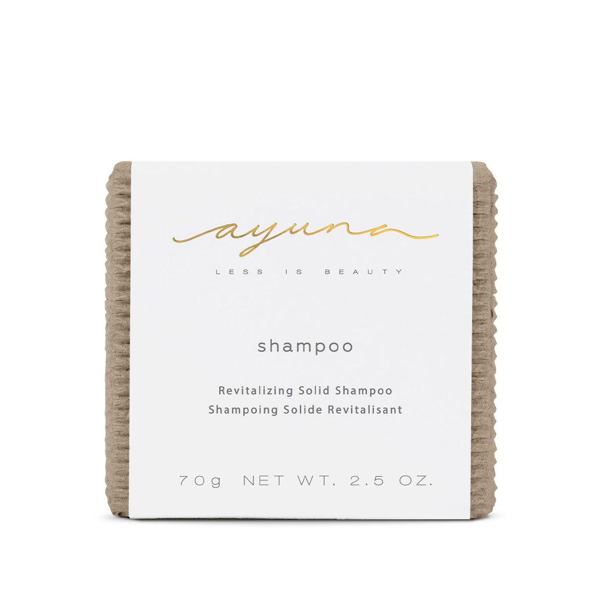 Ayuna - SHAMPOO Revitalizing Solid Shampoo Rewitalizujący szampon w kostce 70 g