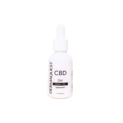 Dermaquest - CBD Elixir 500 mg SpearMint Suplementacyjny Eliksir Dzienny 30 ml