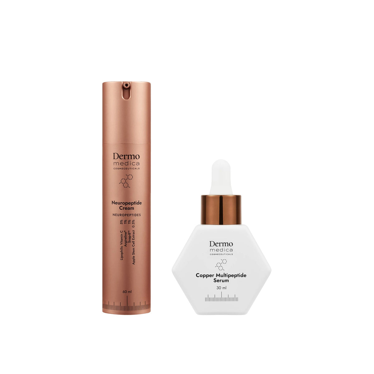 Dermomedica - Neuropeptide Cream + Copper Multipeptide Serum Zestaw