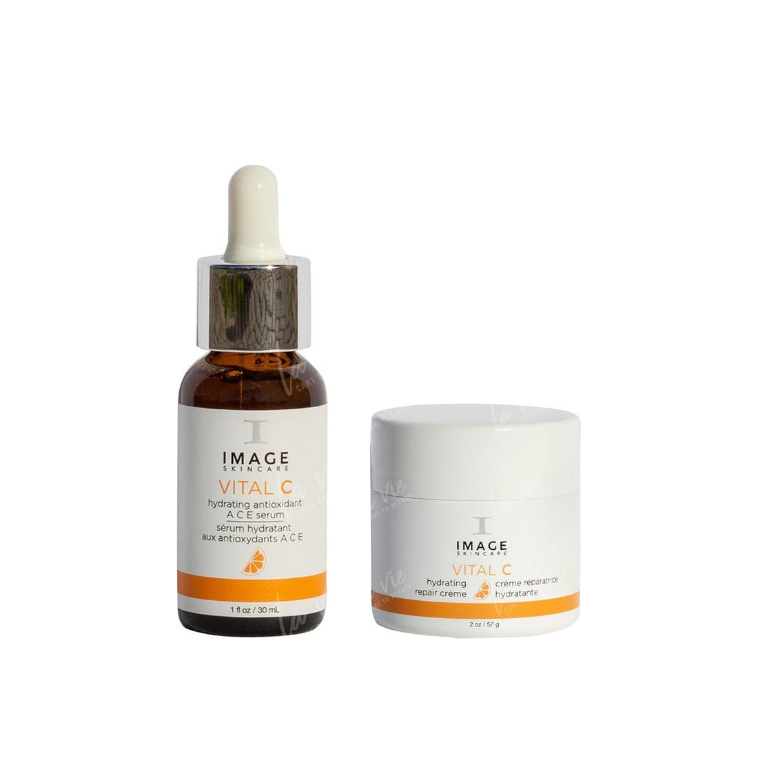 Image Skincare - Vital C Hydrating Antioxidant A C E Serum + Vital C Hydrating Repair Creme Zestaw