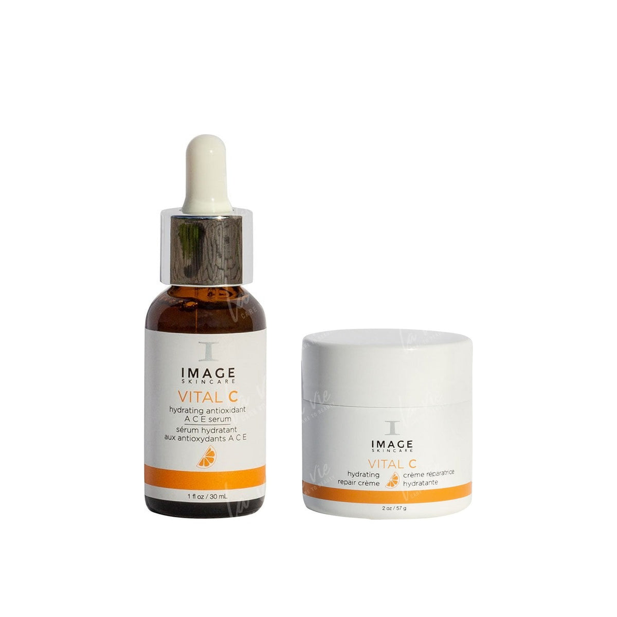 Image Skincare - Vital C Hydrating Antioxidant A C E Serum + Vital C Hydrating Repair Creme Zestaw