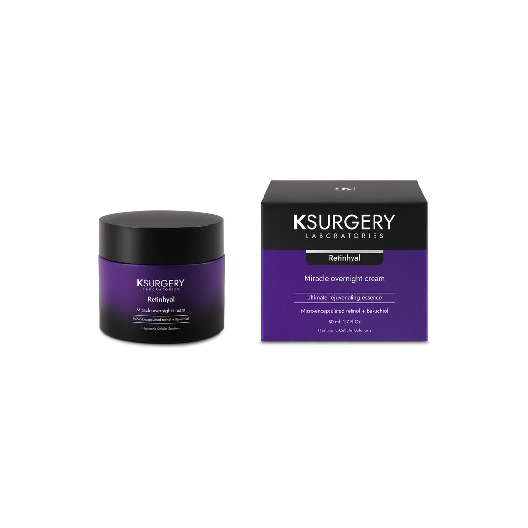 Ksurgery - Retinhyal Miracle Overnight Cream Przeciwstarzeniowy krem na noc z retinolem 50 ml