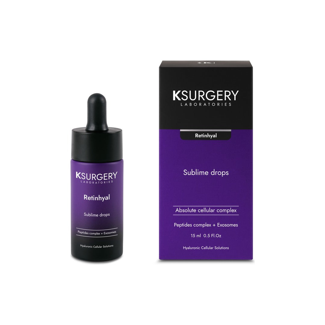 Ksurgery - Retinhyal Sublime Drops Peptydowy booster z egzosomami i niacynamidem 15 ml