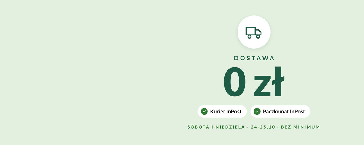 Darmowa dostawa InPost w weekend