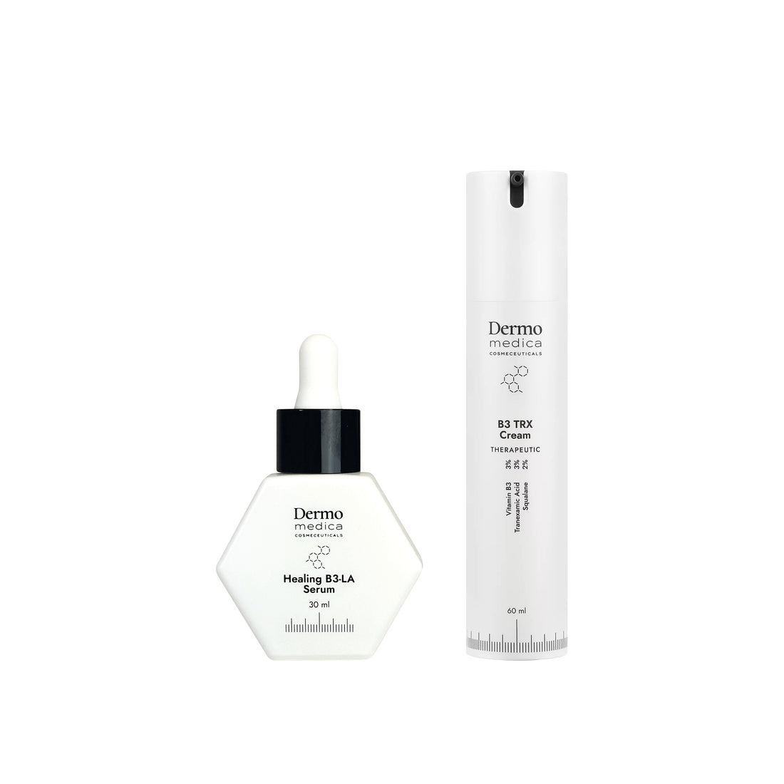 Dermomedica - Healing B3-LA Serum + B3 TRX Cream Zestaw