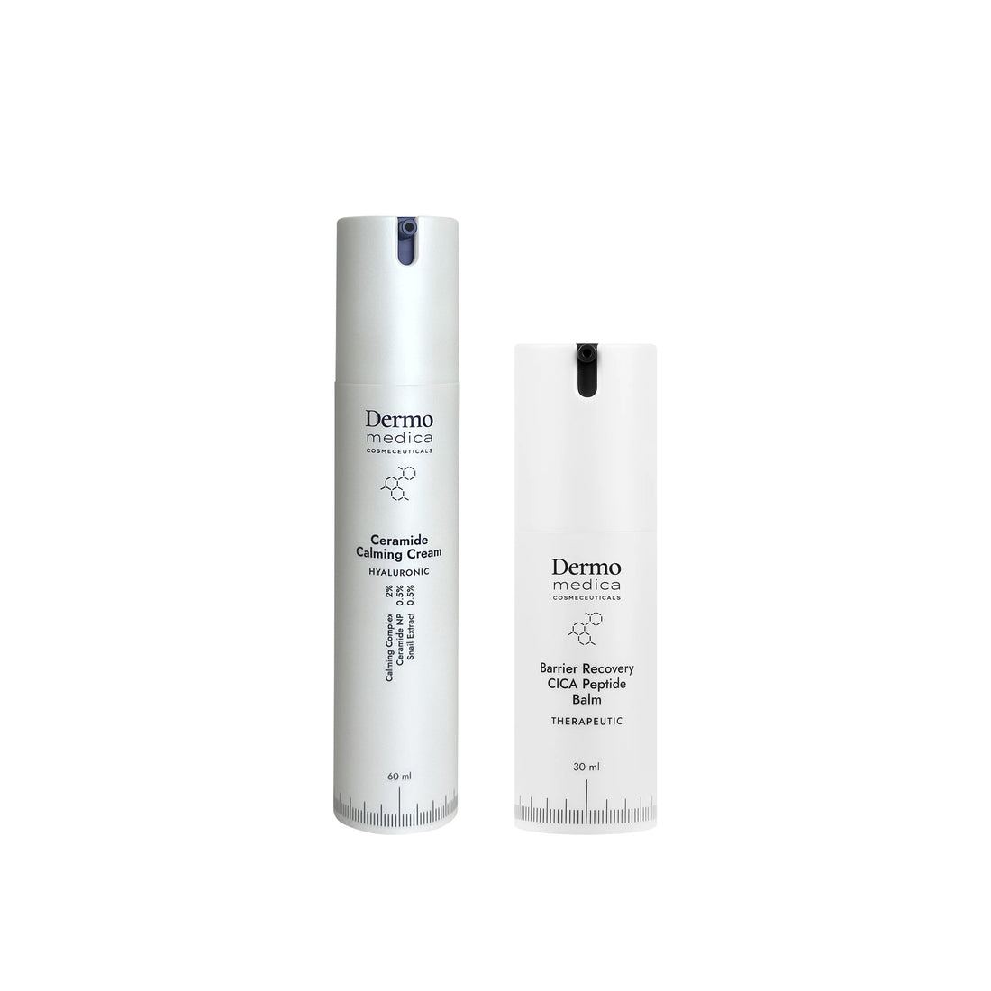 Dermomedica - Ceramide Calming Cream + Barrier Recovery CICA Peptide Balm Zestaw