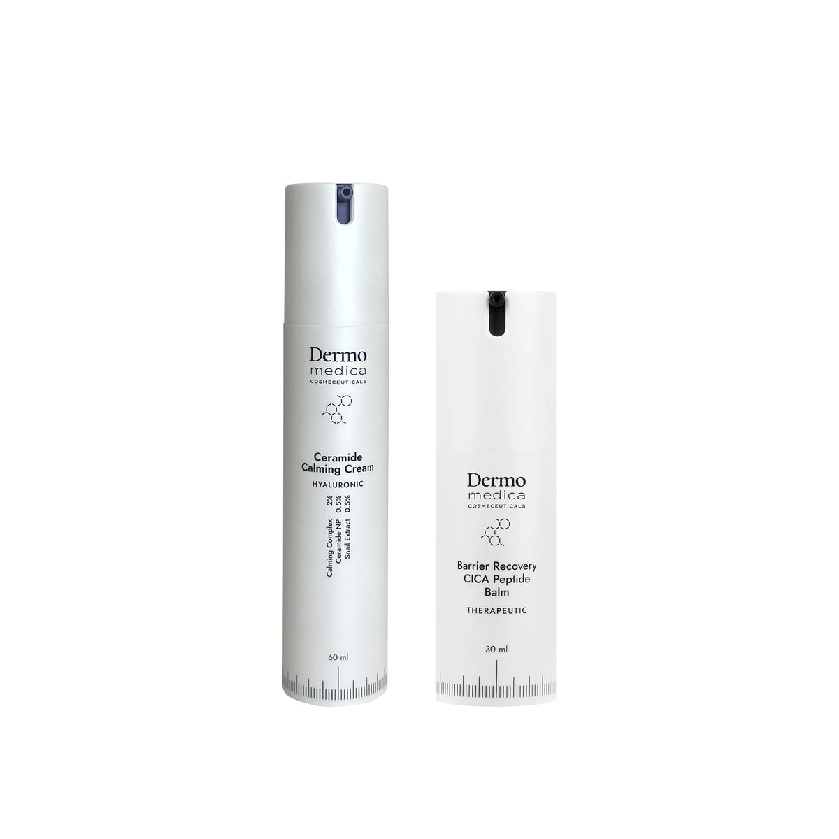 Dermomedica - Ceramide Calming Cream + Barrier Recovery CICA Peptide Balm Zestaw