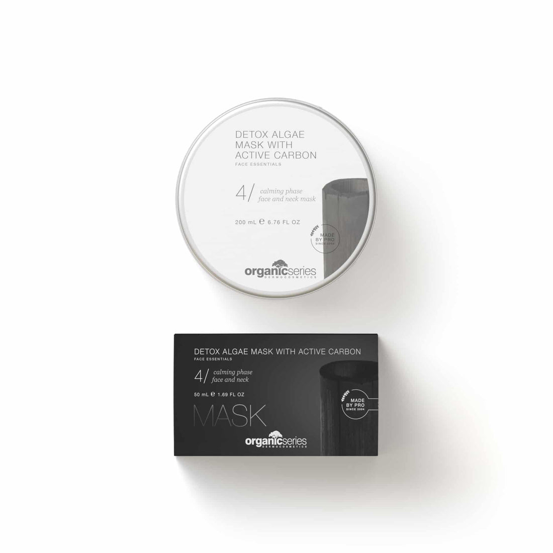 maska algowa DETOX z aktywnym węglem