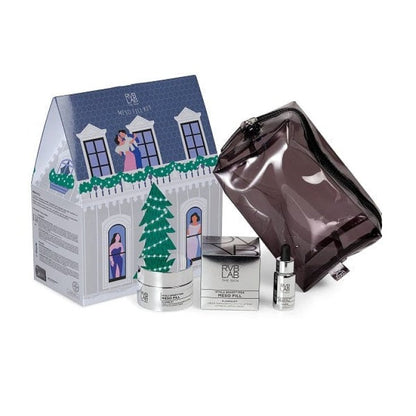 RVB LAB The Skin - Meso Fill KIT Liftingujący krem wypełniający 50 ml, Odnawiające serum wypełniające 15 ml Zestaw z kosmetyczką Candy Gloss