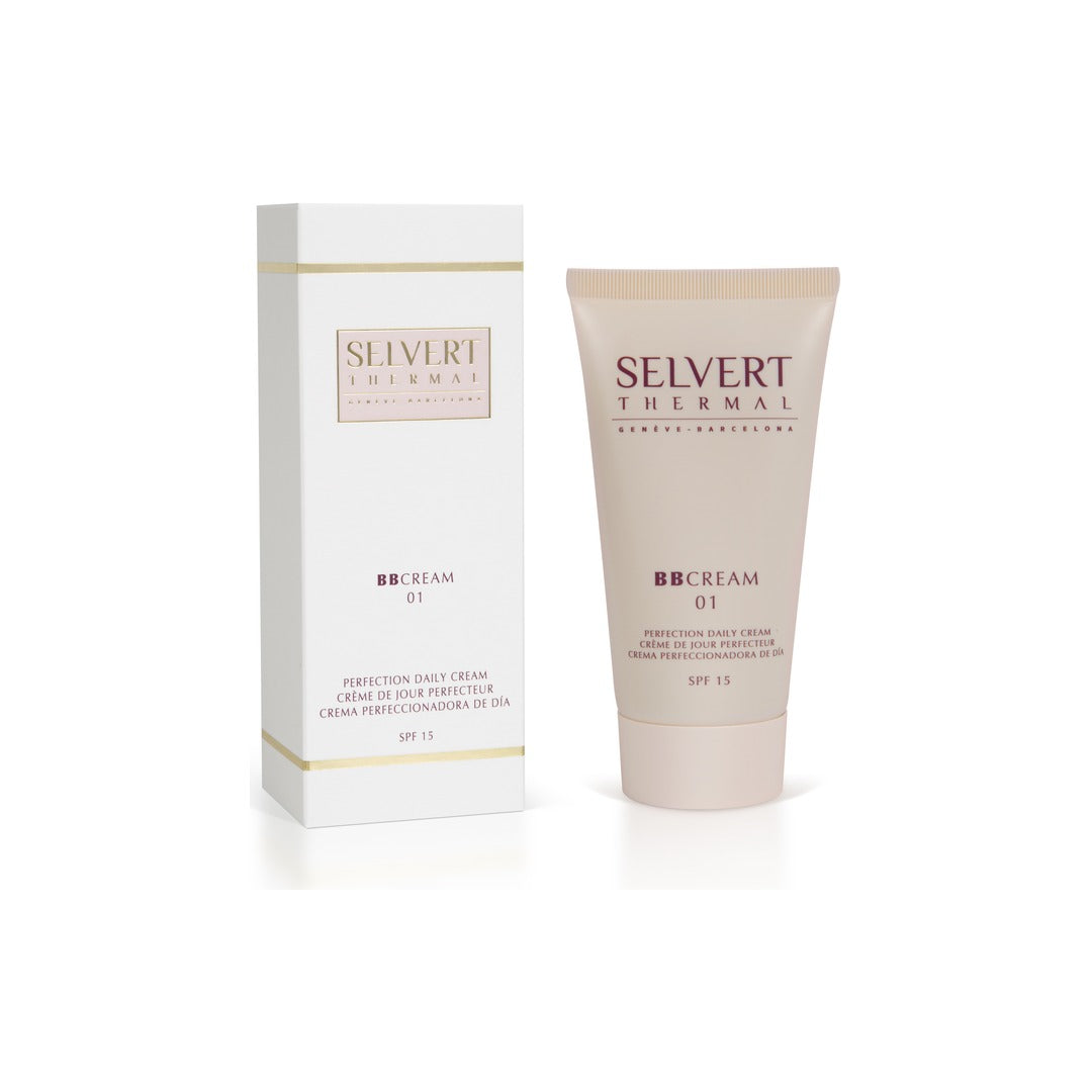 Selvert Thermal - BB CREAM 1 LIGHT Makijażowy krem BB jasny SPF 15 50 ml