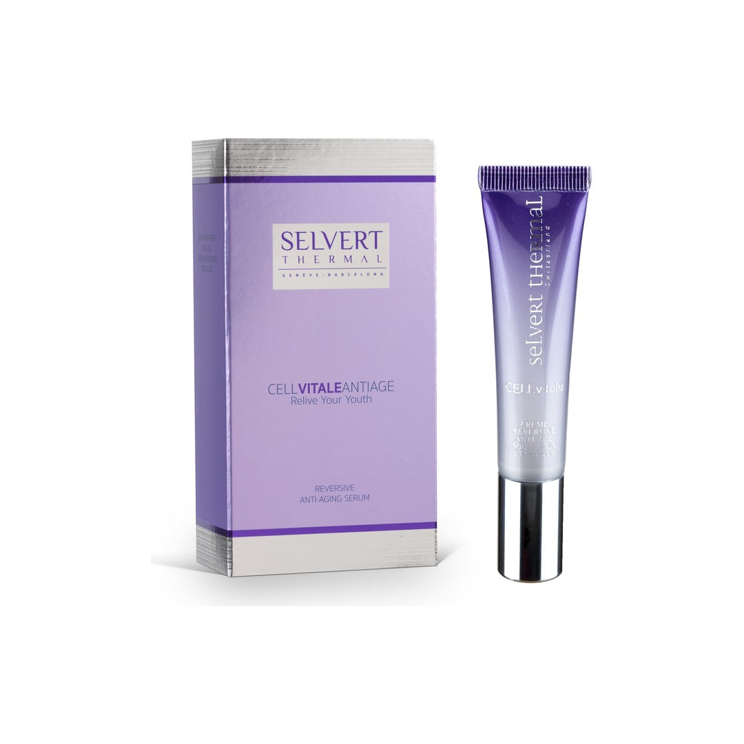 Selvert Thermal - REVERSIVE ANTIAGING CREAM EYES &amp; LIPS Krem przeciwstarzeniowy na okolice oczu i ust 15 ml