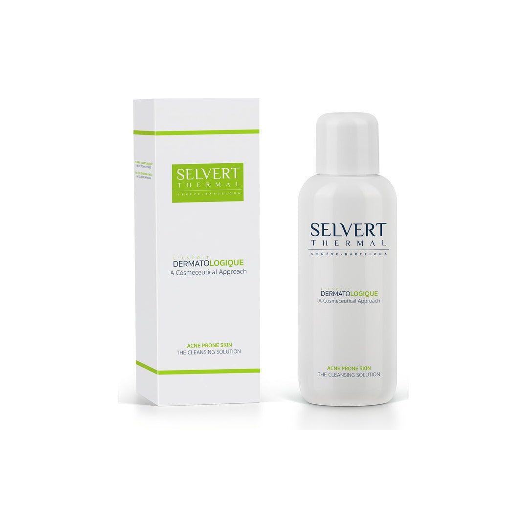 Selvert Thermal - ACNE PRONE SKIN CLEANSING SOLUTION Żel oczyszczający dla skóry trądzikowej 200 ml