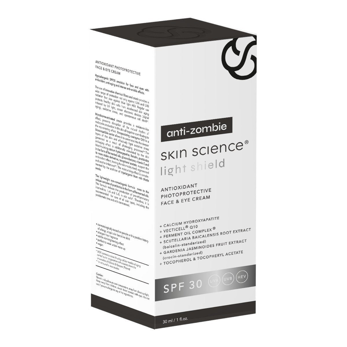 Skin Science Light Shield Anti-Zombie SPF 30 30 g