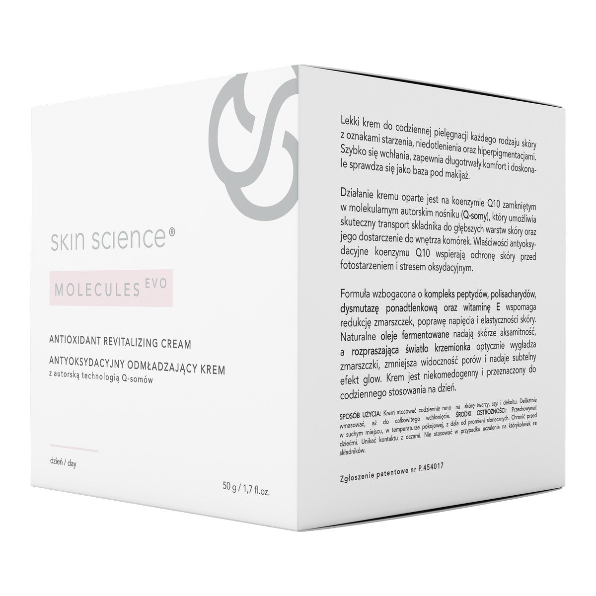 Skin Science Molecules EVO Antioxidant Day Cream 50 g
