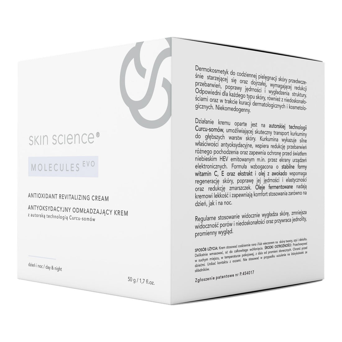 Skin Science Molecules EVO 24h Antioxidant Cream 50 g