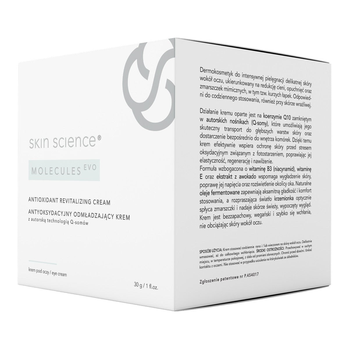 Skin Science Molecules EVO Antioxidant Eye Cream 30 g