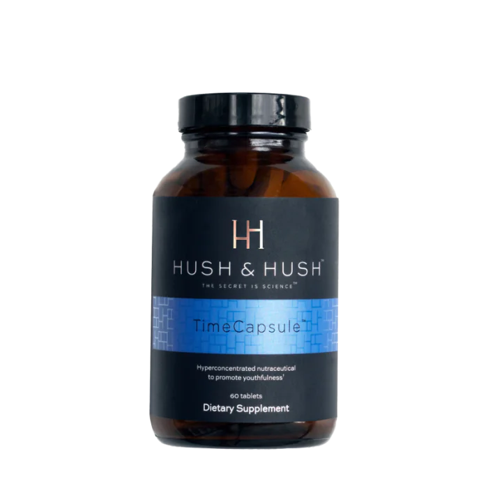 HUSH &amp; HUSH - TimeCapsule™ Antyoksydacyjny i przeciwstarzeniowy suplement diety 60 kap