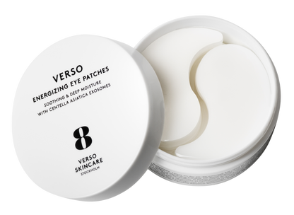 Verso - Energizing Eye Patches 30 Pairs Rewitalizujące hydrożelowe płatki pod oczy z egzosomami Centella Asiatica - 30 par 30 par