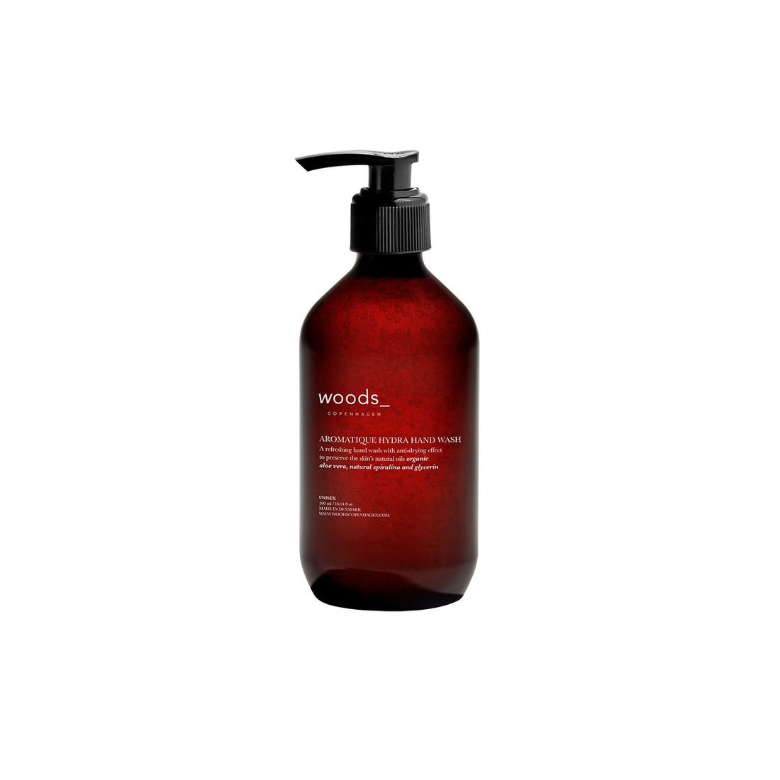 Woods_ Copenhagen - Aromatique Hydra Hand Wash Płyn do mycia rąk na bazie naturalnych składników myjących 400 ml