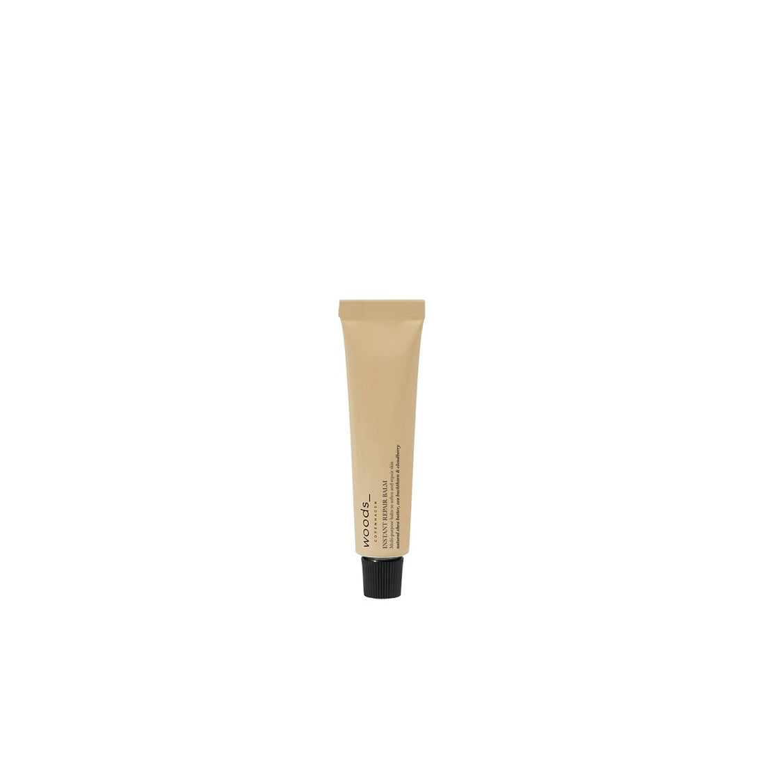 Woods_ Copenhagen - Instant Repair Balm Intensywnie regenerujący balsam z masłem shea, rokitnikiem i olejem z maliny moroszki 15 ml