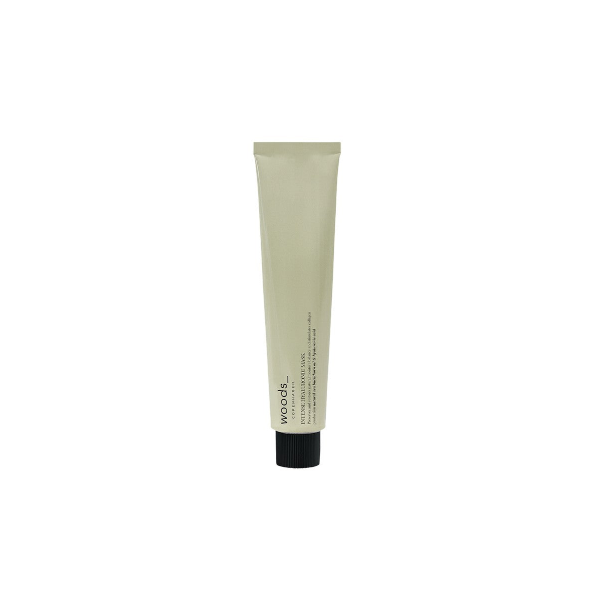Woods_ Copenhagen - Intense Hyaluronic Mask Intensywnie nawilżająca, przeciwstarzeniowa maska z kwasem hialuronowym i rokitnikiem 30 ml