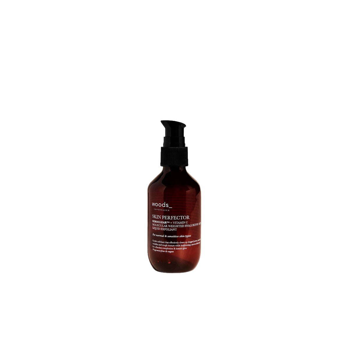 Woods_ Copenhagen - Skin Perfector Seboclear Lotion kwasowy z witaminą C poprawiający wygląd skóry normalnej, wrażliwej i dojrzałej 100 ml