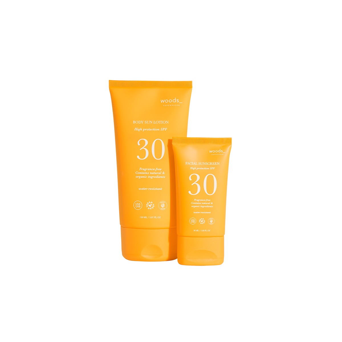 Woods_ Copenhagen - Sun Body SPF30 Krem ochronny do ciała z filtrem SPF 30 150 ml
