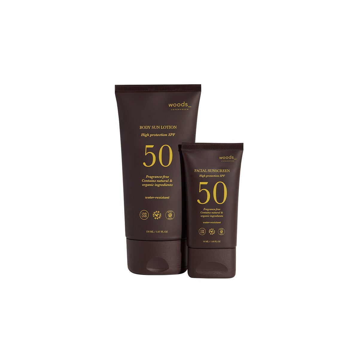 Woods_ Copenhagen - Sun Body SPF50 Krem ochronny do ciała z filtrem SPF 50 150 ml