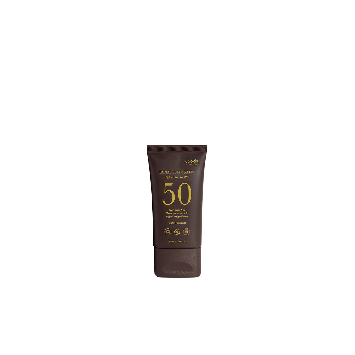 Woods_ Copenhagen - Sun Face SPF50 Krem ochronny do twarzy z filtrem przeciwsłonecznym SPF 50 50 ml